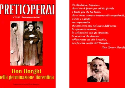 n° 72-73 2007 Don Borghi nella germinazione fiorentina