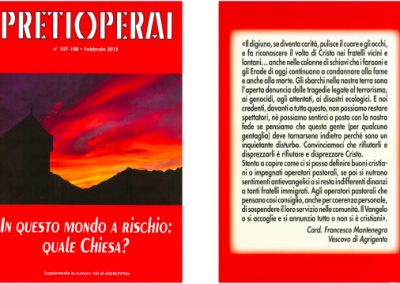 n° 107-108 2015  In questo mondo a rischio: quale Chiesa?