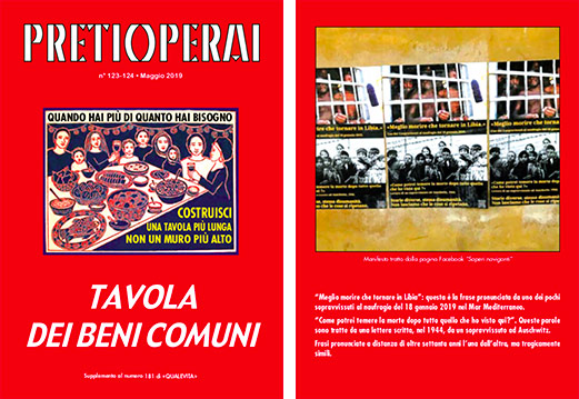 n° 123-124 2019  Tavola dei beni comuni