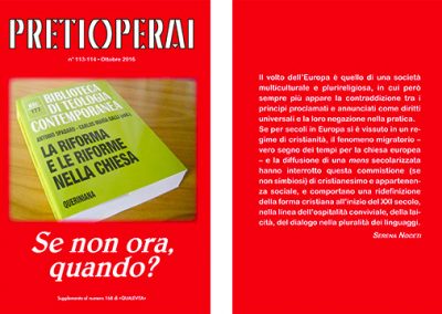 n° 113-114 2016  Se non ora, quando?