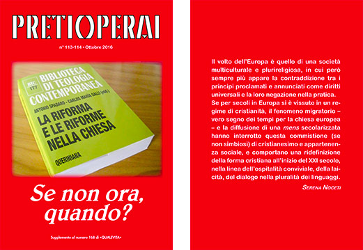 n° 113-114 2016  Se non ora, quando?