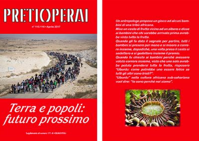 n° 115-116 2017  Terra e popoli: futuro prossimo
