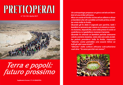 n° 115-116 2017  Terra e popoli: futuro prossimo