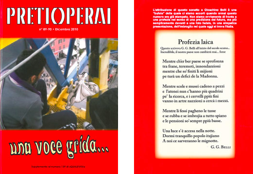 n° 89-90 2010 Una voce grida…