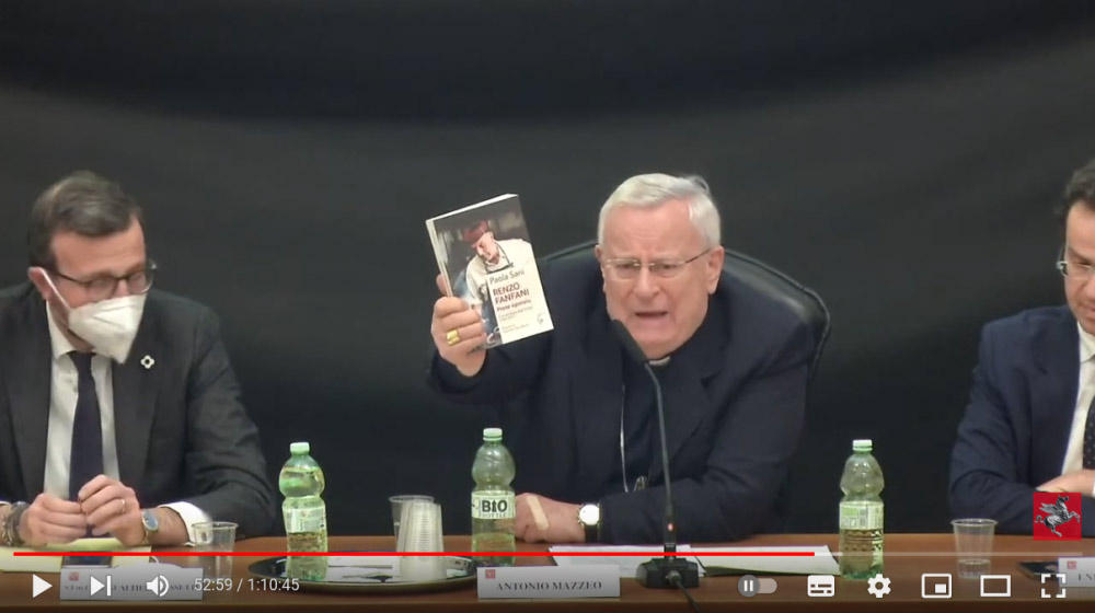 Presentazione del libro su Renzo Fanfani al Consiglio regionale della Toscana