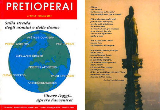 n° 52-53 2001 Vivere l’oggi… aprire l’avvenire