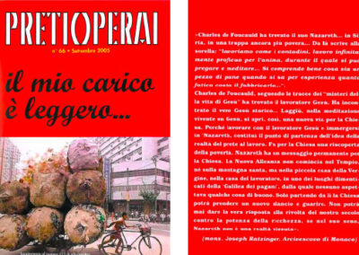 n° 66 2005 Il mio carico è leggero