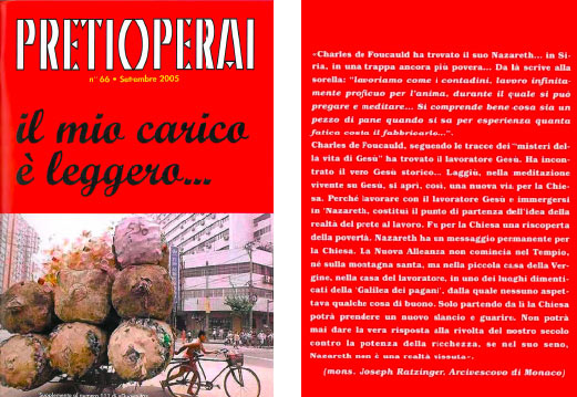 n° 66 2005 Il mio carico è leggero