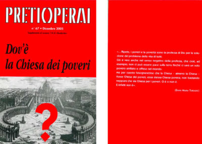 n° 67 2005 Dov’è la Chiesa dei poveri?