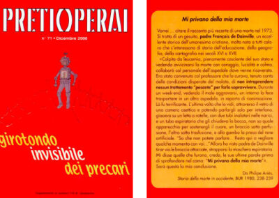 n° 71 2006 Girotondo invisibile dei precari