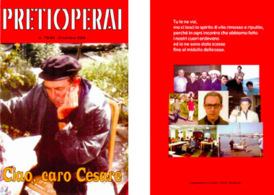 n° 79-80 2008 Ciao, caro Cesare