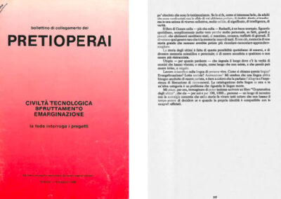 n° 0 1987 Civiltà Tecnologia Sfruttamento Emarginazione, la fede interroga i progetti