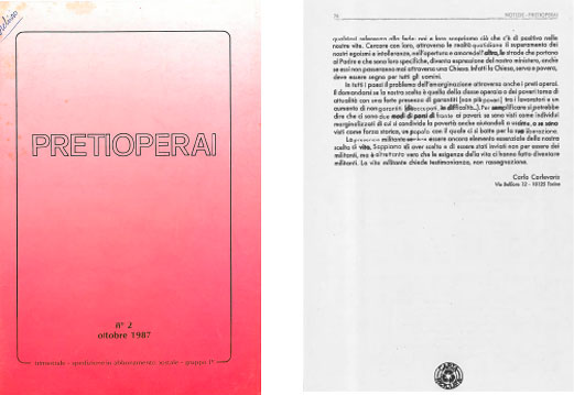 n° 2 1987 Lavoro etica progetti
