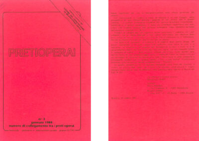 n° 3 1988 Numero di collegamento tra i PO