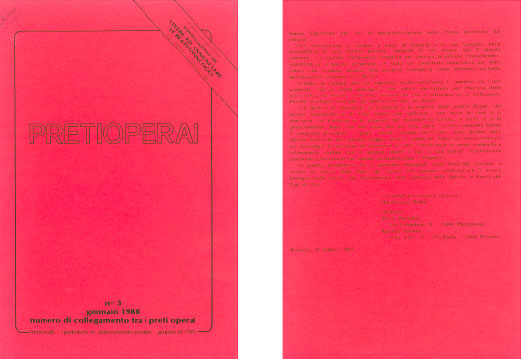 n° 3 1988 Numero di collegamento tra i PO
