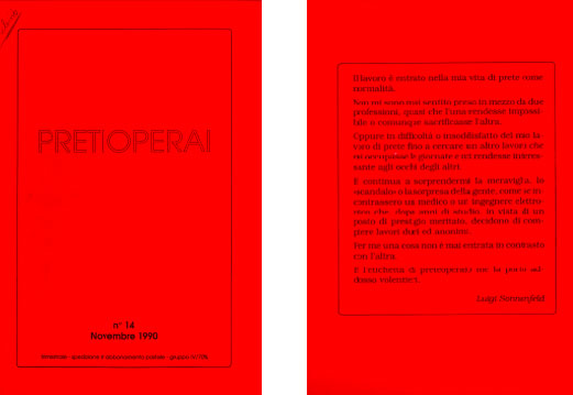n° 14 1990 Testimonianze lavoro e evangelizzazione