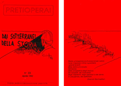 n° 23 1993 Dai sotterranei della storia
