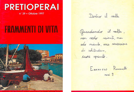 n° 39 1997 Frammenti di vita