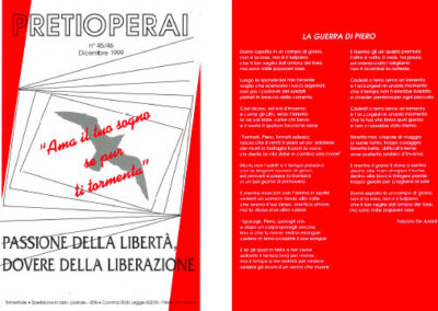n° 45-46 1999 Ama il tuo sogno, se pur ti tormenta…